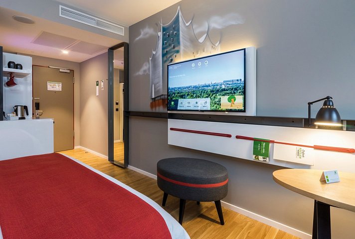 Holiday Inn Hamburg - City Nord - Wohnbeispiel Doppelzimmer Standard (Zimmercodierungen DG1 & DC1)