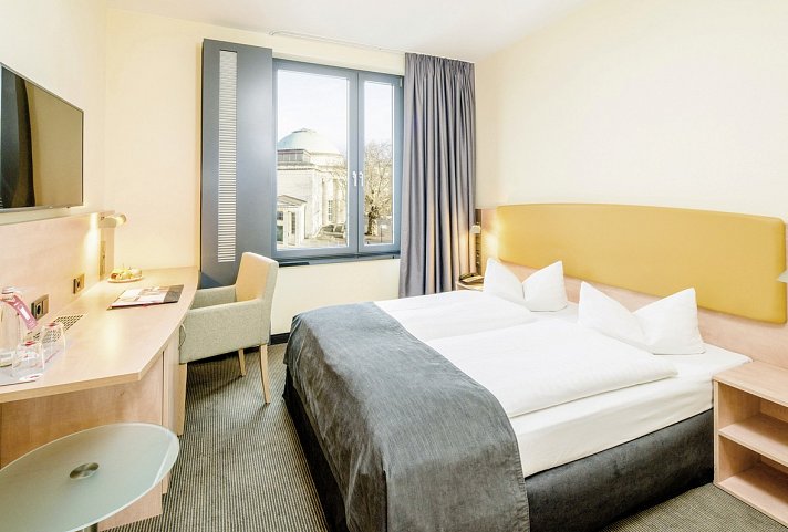 IntercityHotel Hamburg Hauptbahnhof - Wohnbeispiel Doppelzimmer (Zimmercodierung DG1)