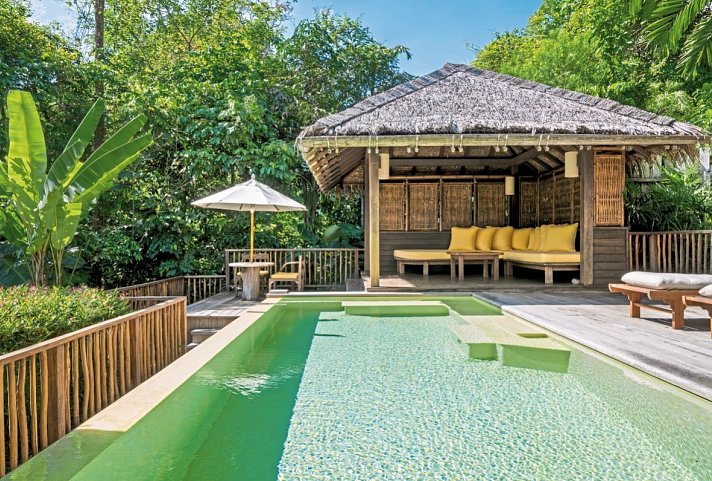 Six Senses Yao Noi - Wohnbeispiel Hideaway Pool Villa (Zimmercodierung VB5)