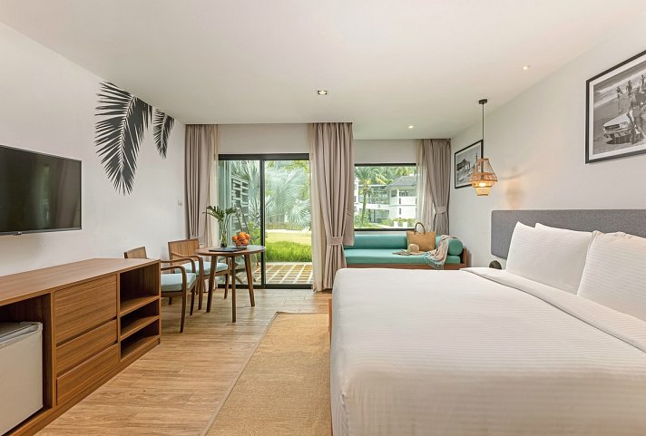Outrigger Khao Lak Beach Resort - Wohnbeispiel Deluxe Garden Terrace (Zimmercodierung UD2)
