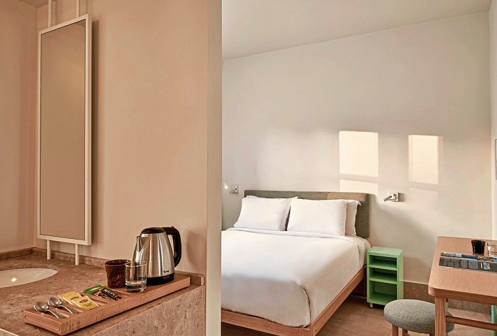 Captain's Inn - Wohnbeispiel Doppelzimmer Standard (Zimmercodierungen DG3 & DC1)