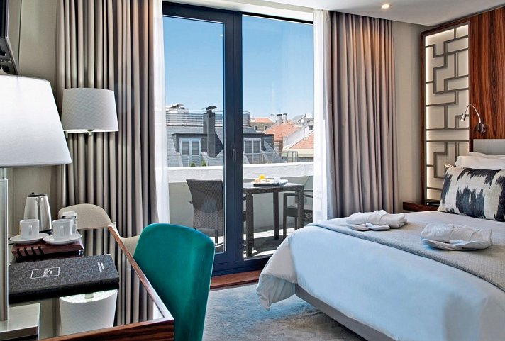 Turim Saldanha Hotel - Wohnbeispiel Doppelzimmer Standard (Zimmercodierung DG1)