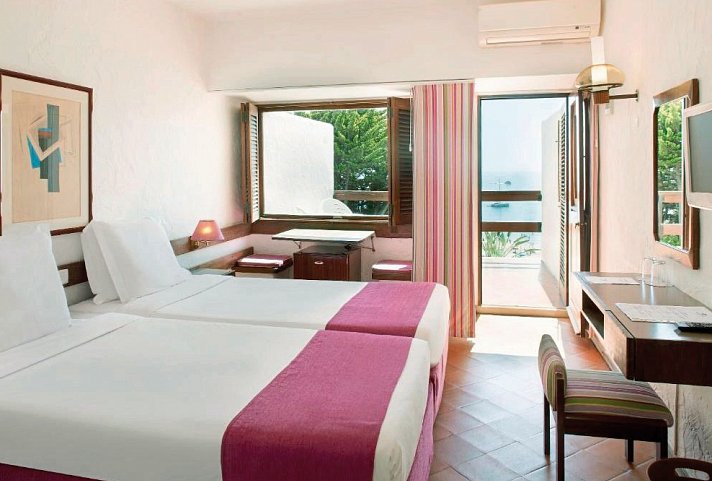 Hotel do Mar - Wohnbeispiel Doppelzimmer Meerblick (Zimmercodierungen D1M & DPM)