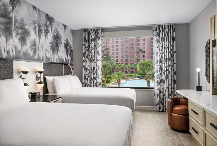 Caribe Royale Resort Suites Orlando - Wohnbeispiel Double Queen Suite (Zimmercodierung WB5)