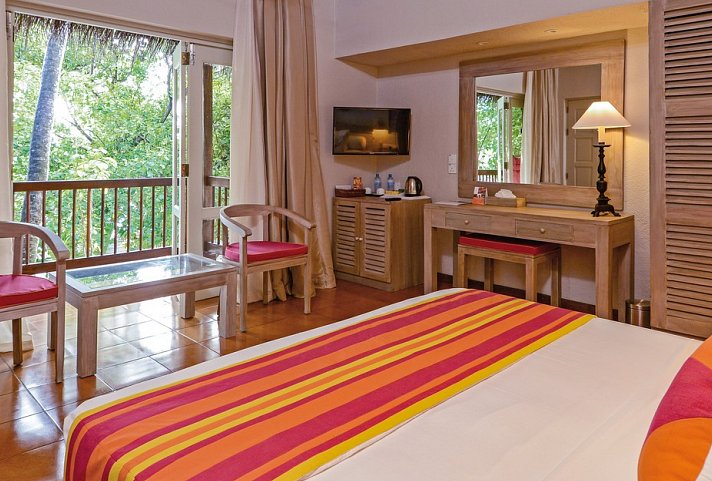 ADAARAN Club Rannalhi - Wohnbeispiel Classic Ocean View (Zimmercodierungen UC1 & VV2)