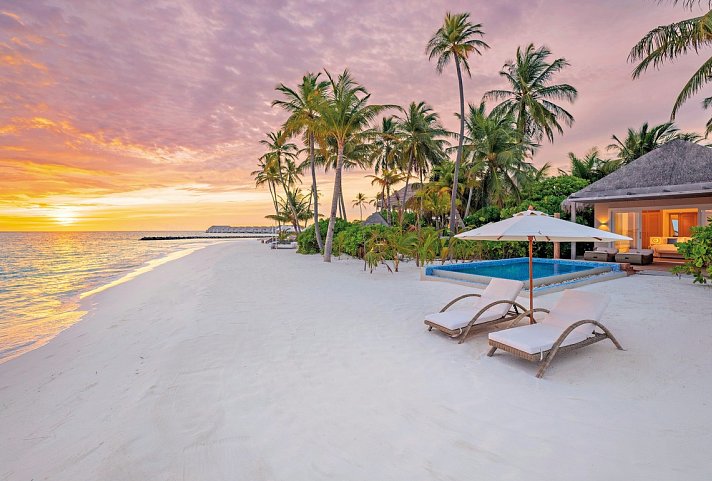 Baglioni Resort Maldives - Luxury All Inclusive Resort - Sunset Beach Villa with Pool (Zimmercodierung VB5)