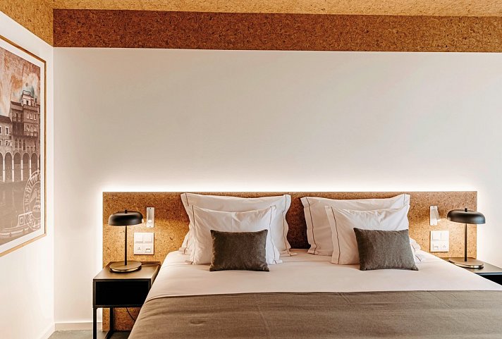 Canadiano Urban Nature Hotel - Wohnbeispiel Doppelzimmer Gartenblick (Zimmercodierungen DBG & DB1)