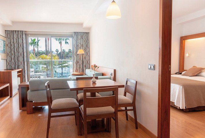 Hipotels Cala Millor Park - Wohnbeispiel Appartement 1 Schlafzimmer (Zimmercodierung AB1)