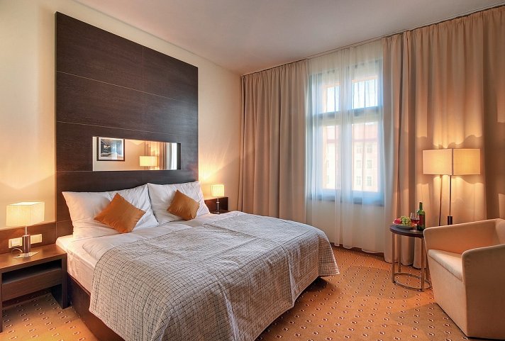 Clarion Hotel Prague City - Wohnbeispiel Doppelzimmer Superior (Zimmercodierung DS1)