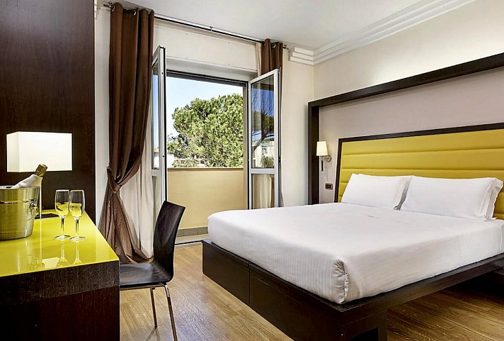 Park Hotel Marinetta - Wohnbeispiel Doppelzimmer Komfort Balkon (Zimmercodierung DF1)