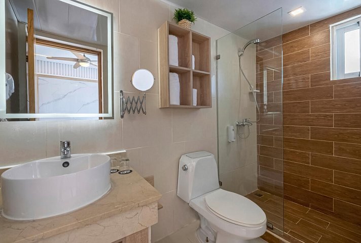 HM Bavaro Beach - Badbeispiel Double Ocean View (Zimmercodierung D1M)