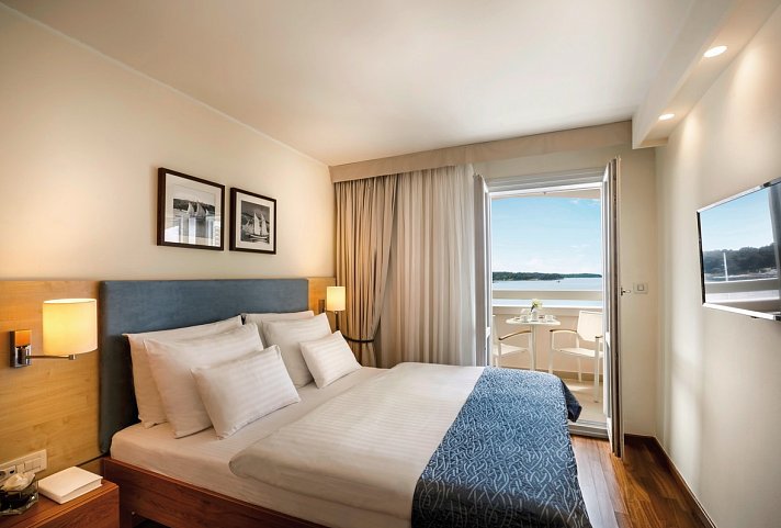 Valamar Riviera Hotel & Residence - Wohnbeispiel Zimmer Superior für 2 Meerblick (Zimmercodierung DS2)