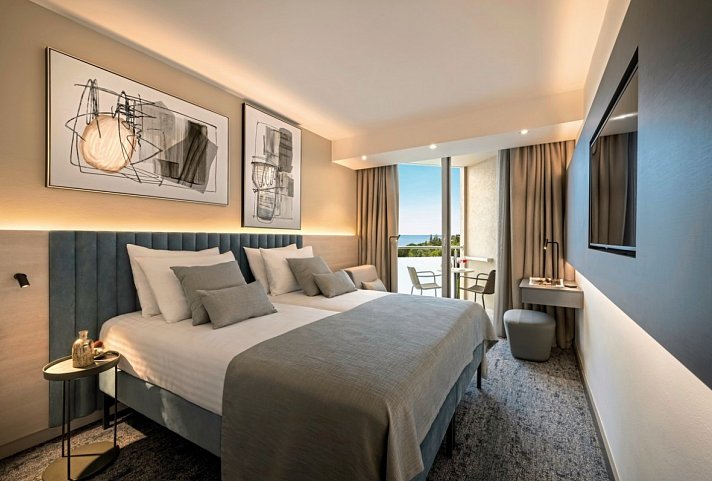 Aminess Vival Maestral Hotel - Wohnbeispiel Doppelzimmer Superior Meerseite (Zimmercodierung DSC)