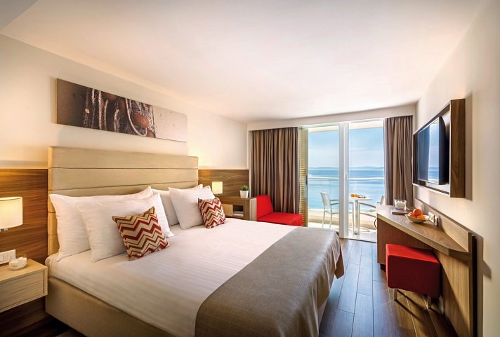 Girandella Resort Valamar Collection Family - Wohnbeispiel Zimmer für 2 plus 1 Meerblick (Zimmercodierungen TSM & DCC)