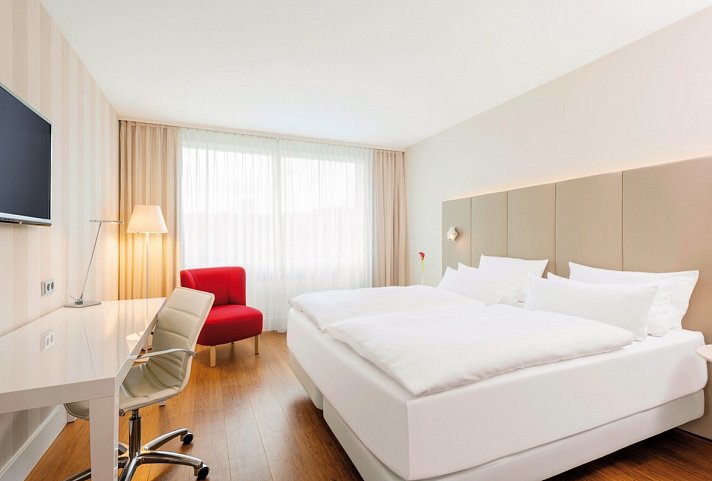NH Collection Köln Mediapark - Wohnbeispiel Doppelzimmer Superior (Zimmercodierung DS1)