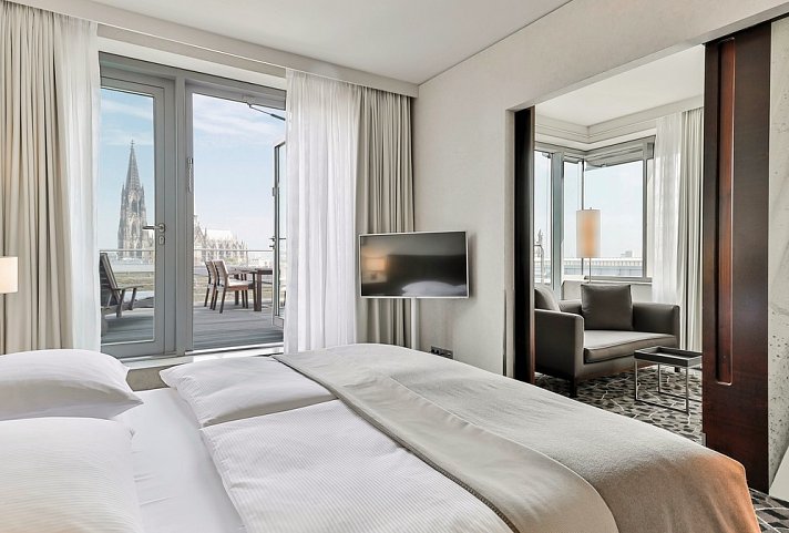 Dorint Hotel am Heumarkt Köln - Wohnbeispiel Doppelzimmer Superior (Zimmercodierung DS1)