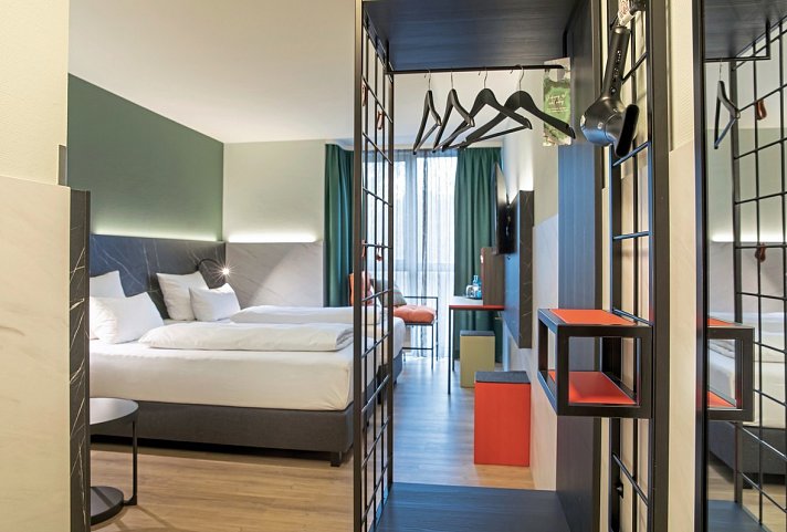 ACHAT Hotel Stuttgart Airport Messe - Wohbeispiel Doppelzimmer Business (Zimmercodierungen DB2 & DE1)