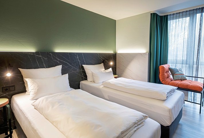 ACHAT Hotel Stuttgart Airport Messe - Wohbeispiel Doppelzimmer Business (Zimmercodierungen DB2 & DE1)