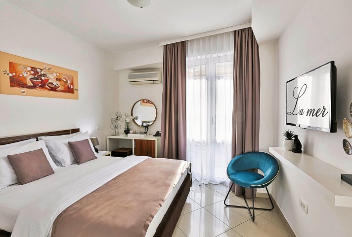Hotel La Mer - Wohnbeispiel Double Room Promo (Zimmercodierung DP1)