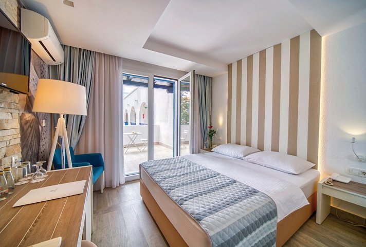 Hotel Aleksandar - Wohnbeispiel Doppelzimmer (Zimmercodierung DB1/DC1)