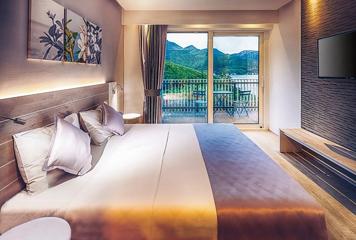 Bijela Park - Wohnbeispiel Doppelzimmer Meerblick