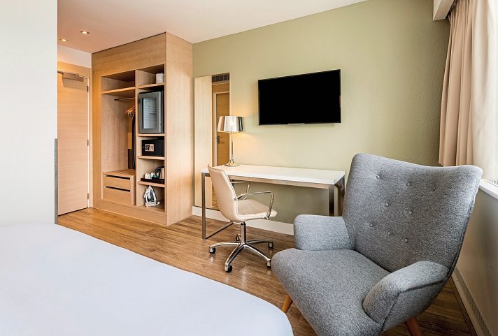 NH Amsterdam Noord - Wohnbeispiel Doppelzimmer Standard (Zimmercodierung DG1)