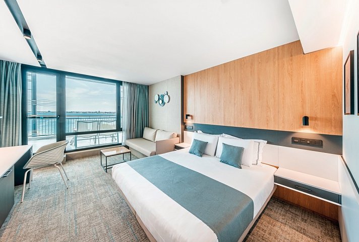 Voya Beach Resort - Wohnbeispiel Doppelzimmer Meerblick (Zimmercodierung DBM)
