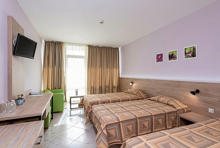 Ivana Palace - Wohnbeispiel Dreibettzimmer (Zimmercodierung TB1)