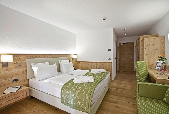 Rio Stava Family Resort & Spa - Wohnbeispiel Doppelzimmer (Zimmercodierung DB1)