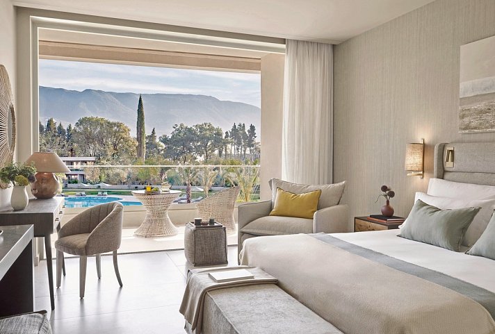 Ikos Odisia - Wohnbeispiel Doppelzimmer Superior Poolblick (Zimmercodierung DSP)