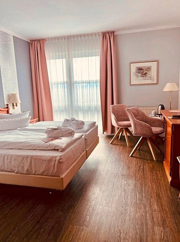 Hotel Residenz - Wohnbeispiel Doppelzimmer Waldblick (Zimmercodierung DB1)