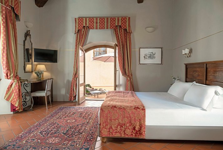 Villa Casagrande Hotel Spa Wine - Wohnbeispiel Doppelzimmer Superior Deluxe (Zimmercodierung DD1)