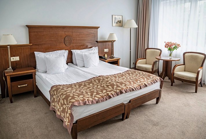 Lubicz Wellness & Spa - Wohnbeispiel Doppelzimmer (Zimmercodierungen DE1 & DF1)