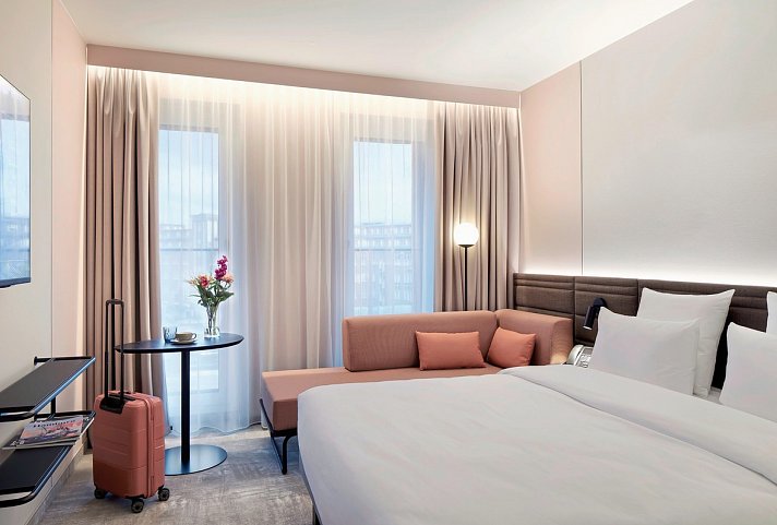 Novotel Hamburg Central Station - Wohnbeispiel Doppelzimmer Superior (Zimmercodierung DS1)