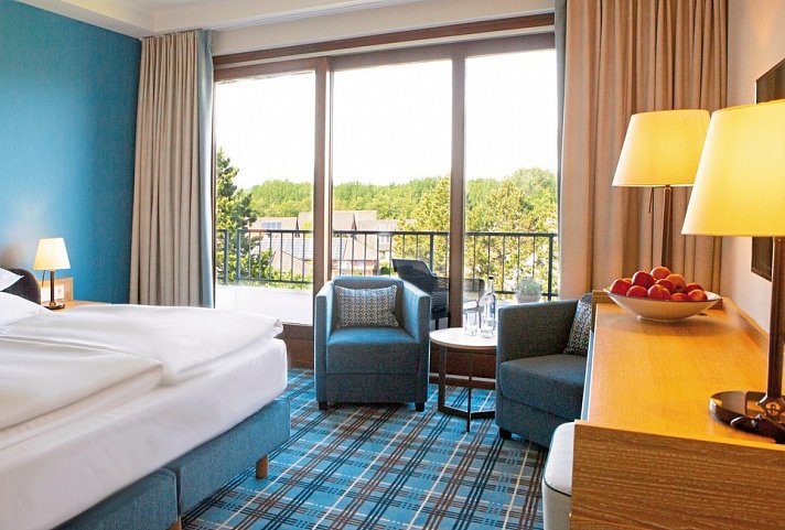 AALERNHÜS hotel & spa - Wohnbeispiel Doppelzimmer Landblick (Zimmercodierung DB1)