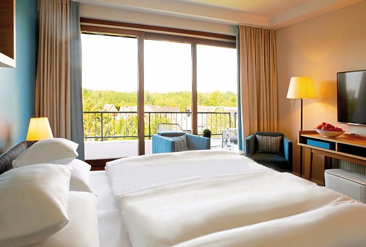 AALERNHÜS hotel & spa - Wohnbeispiel Doppelzimmer Landblick (Zimmercodierung DB1)