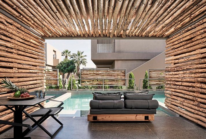 NEMA Design Hotel & Spa - Wohnbeispiel Suite Elegance Open Plan Independent Pool (Zimmercodierung WB1)