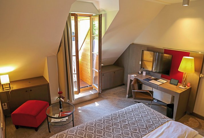 Schlosshotel Kitzbühel - THE SPA MOMENTUM by A-ROSA Collection - Wohnbeispiel Doppelzimmer Superior (Zimmercodierung DS1)
