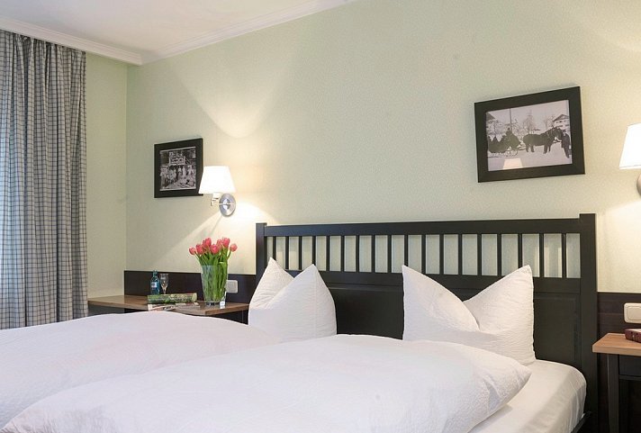 Gasthaus Krone - Wohnbeispiel Doppelzimmer Balkon (Zimmercodierung DB1)