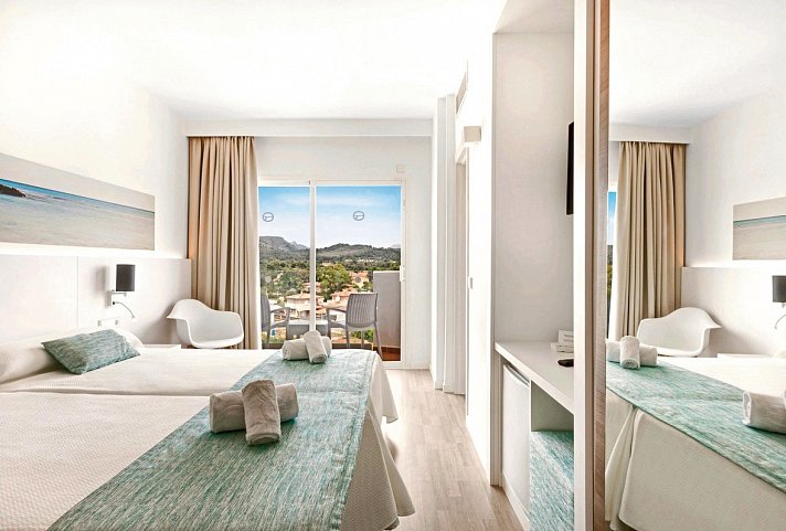 AluaSun Continental Park - Wohnbeispiel Doppelzimmer (Zimmercodierungen DB1 & DBM)
