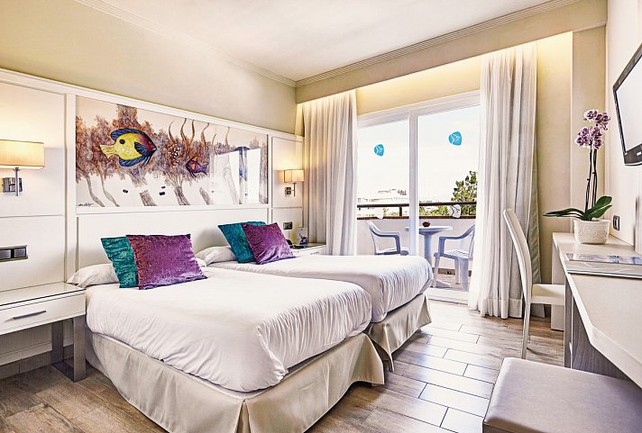 Grupotel Maritimo - Wohnbeispiel Doppelzimmer (Zimmercodierungen DB1, DC1 & DBN)