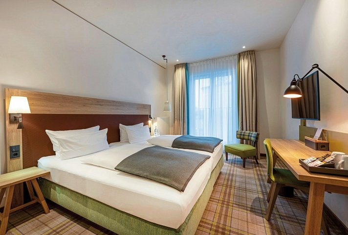 Hotel Anklamer Hof - Wohnbeispiel Doppelzimmer Standard (Zimmercodierung DB1)