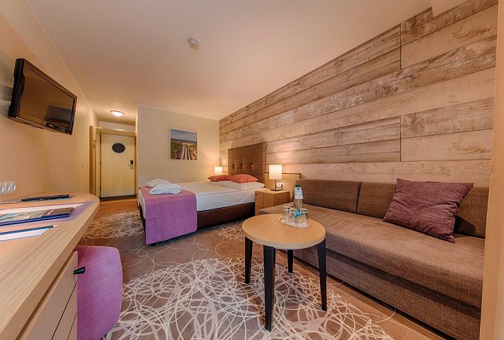 Aquamaris Strandresidenz Rügen - Wohnbeispiel Doppelzimmer (Zimmercodierung DB1)