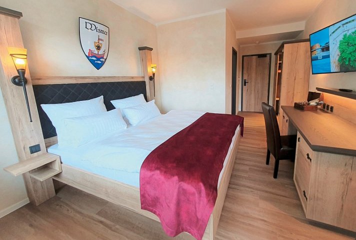 R&R Hotel Störtebeker - Wohnbeispiel Doppelzimmer Komfort (Zimmercodierung DF3)