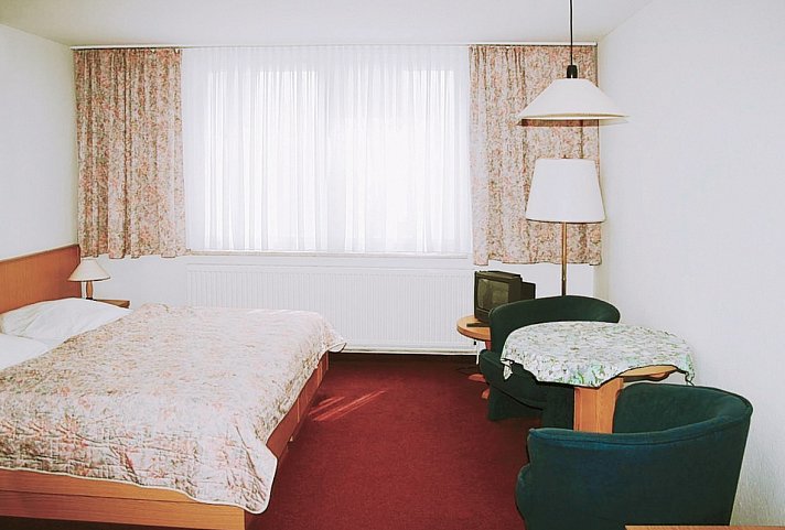 Gästehaus Eden - Wohnbeispiel Studio (Zimmercodierung SB1)