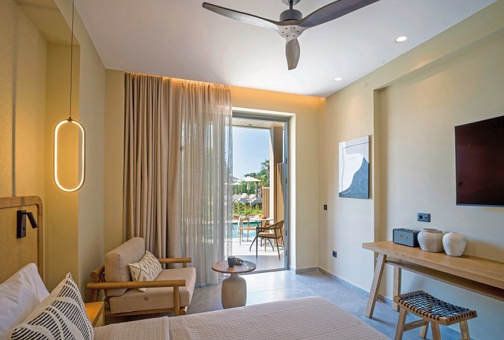 Portes Theros - Wohnbeispiel Doppelzimmer Swim-Up (Zimmercodierung DBQ)