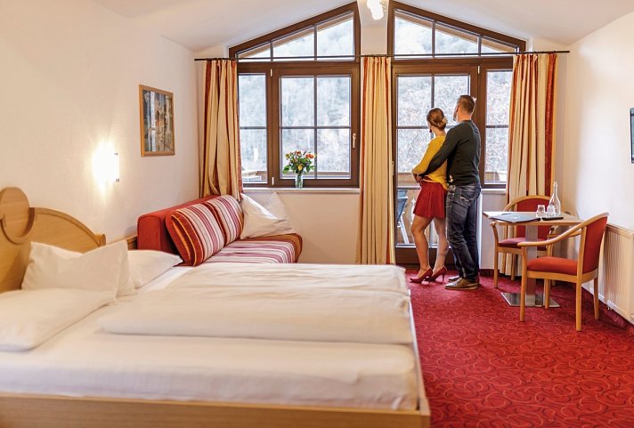 Feriendorf Ponyhof - Wohnbeispiel Doppelzimmer Elternhaus (Zimmercodierung DB1)