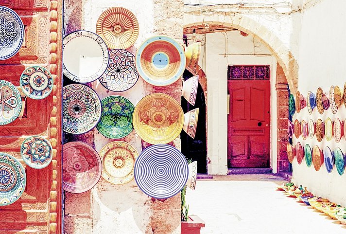 Kombination Rundreise Königsstädte & Strandurlaub am Atlantik - Djemna-el-Fna, Marrakesch