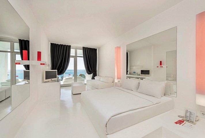 Sunis Su Hotel - Wohnbeispiel Doppelzimmer Deluxe Meerblick (Zimmercodierungen DDM & DCM)