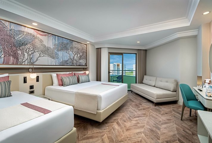 Delphin Palace - Wohnbeispiel Doppelzimmer Landblick (Zimmercodierung DBL)